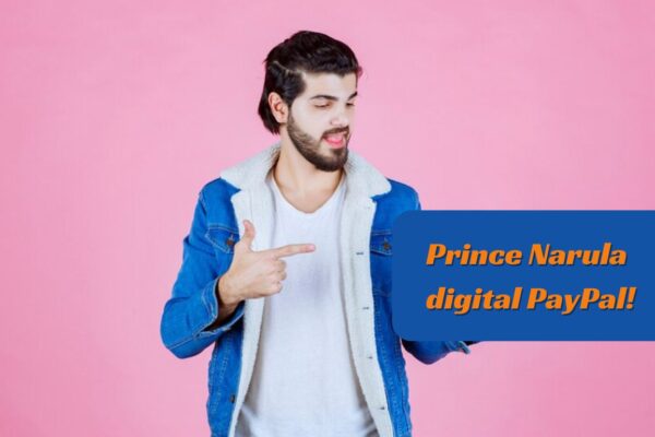 Prince Narula utilizing digital platforms and PayPal for online transactions and engagement.