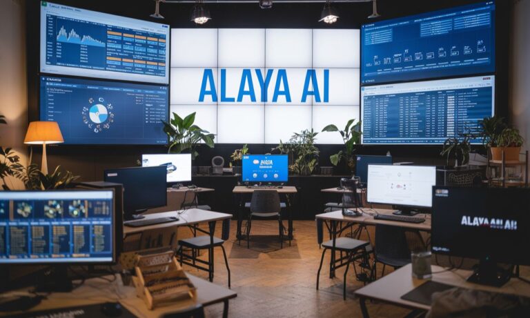 Alaya AI logo representing ethical and community-driven AI technology.